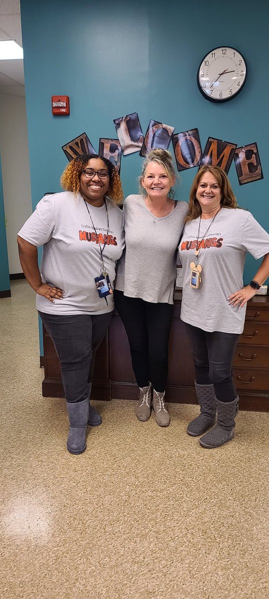 CrftMeadowsAACP's tweet photo. Happy Administrative Professional's Day to Ms. Fisher, Mrs. Martin & Mrs. Showler! Thank you for all that you do!!โค๏ธ๐ค #MarvelousMustangs ๐ #MustangPride https://t.co/JgMNZ0hPrQ