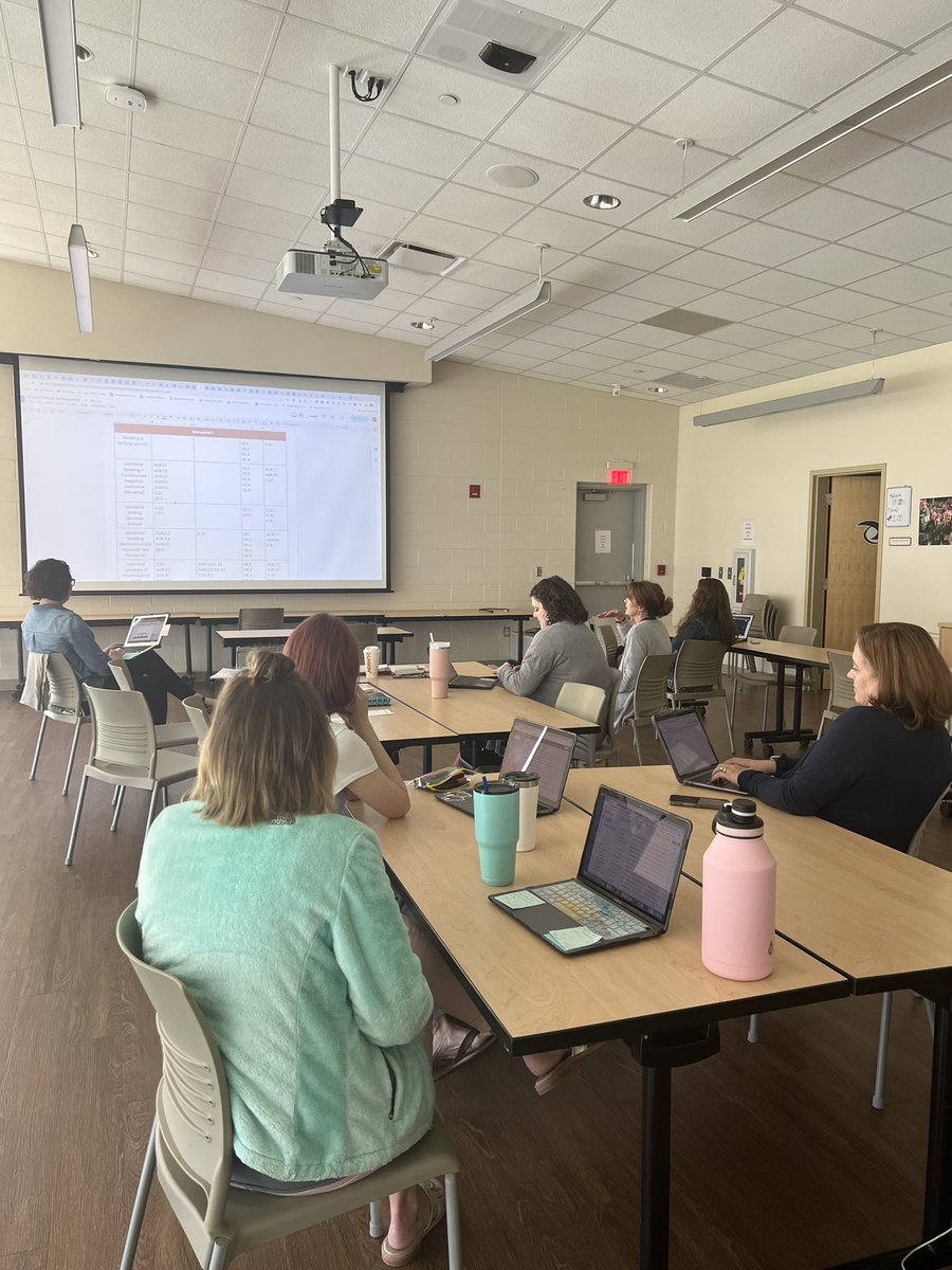 I loved creating and learning with other amazing minds from across the district today around the new ELA standards!