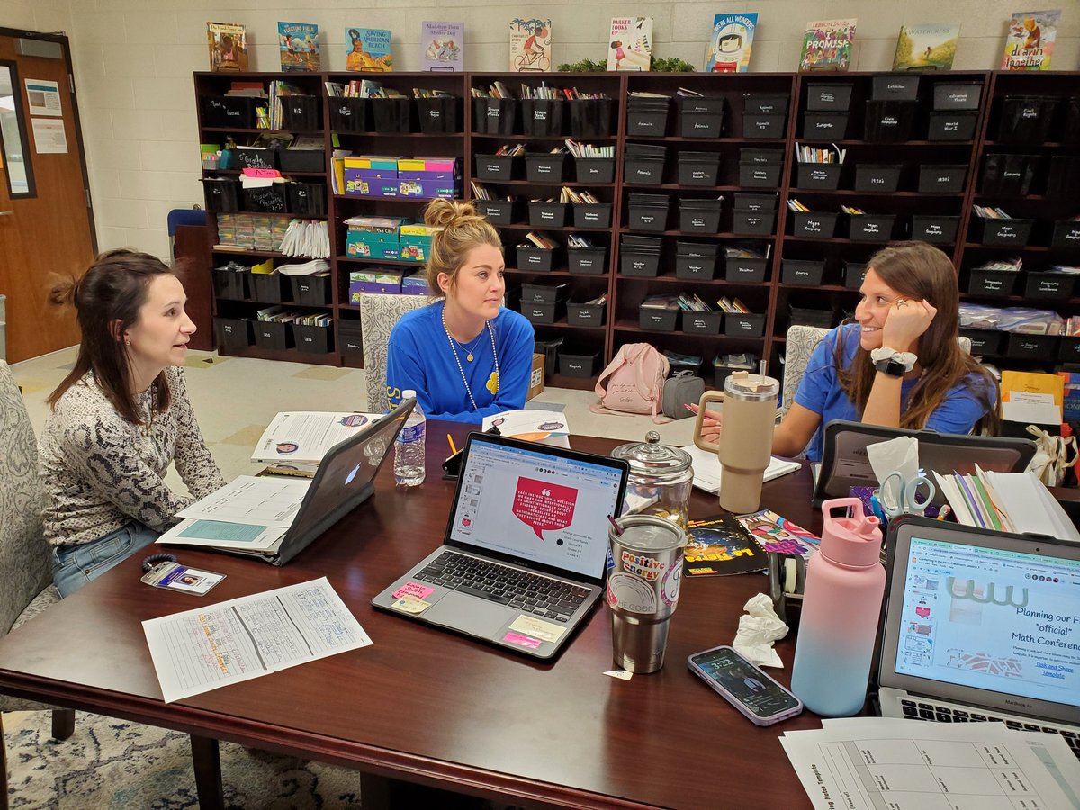 MathCoachKro47's tweet photo. Teachers are learners, too! We wrapped up our final book study session about Conferring in the Math Classroom today! @lexingtonelemsc @ginapicha #Lex1SHOUTOUT https://t.co/xeQ6xsknc9