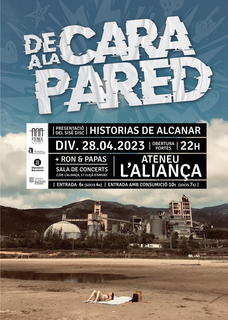 Què fas aquest divendres? T’ esperem a Lliçà d’Amunt, Sala l’Aliança!!