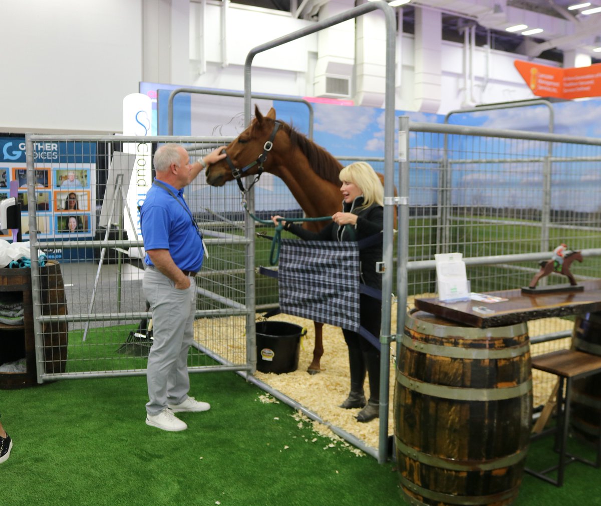 The 34th edition of EXHIBITORLIVE opened on Monday at the Kentucky International Convention Center. Attendance from exhibit marketers was strong with more than 120 suppliers showcasing the latest trade show and event products and services on the exhibit floor. 🏇