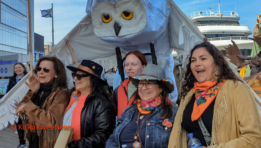 “There’s more people awakened to the urgency about climate change, of the impact to the land and water' - Dorene Bernard Mi’kmaw elder leads Earth Day events in Kjipuktuk buff.ly/3Nfe9Zq #kukukwesnews, #indigenousnews, #earthday, #mikmaki, #climatechange, #novascotia