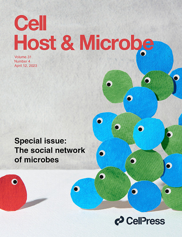KarinaXavierLab's tweet photo. I would like to highlight the current issue of @cellhostmicrobe with collection of review papers on my favorite topic social works of microbes https://t.co/lH2KNpqWWh