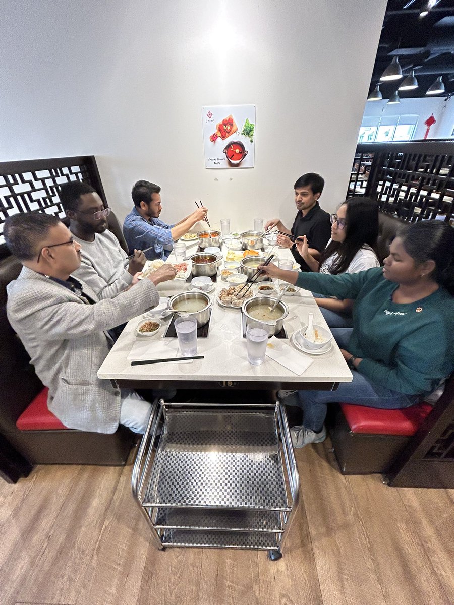 End of winter group lunch 🥙 
Chinese hotpot this time 
#grouplunch #AISELgroup #winterend