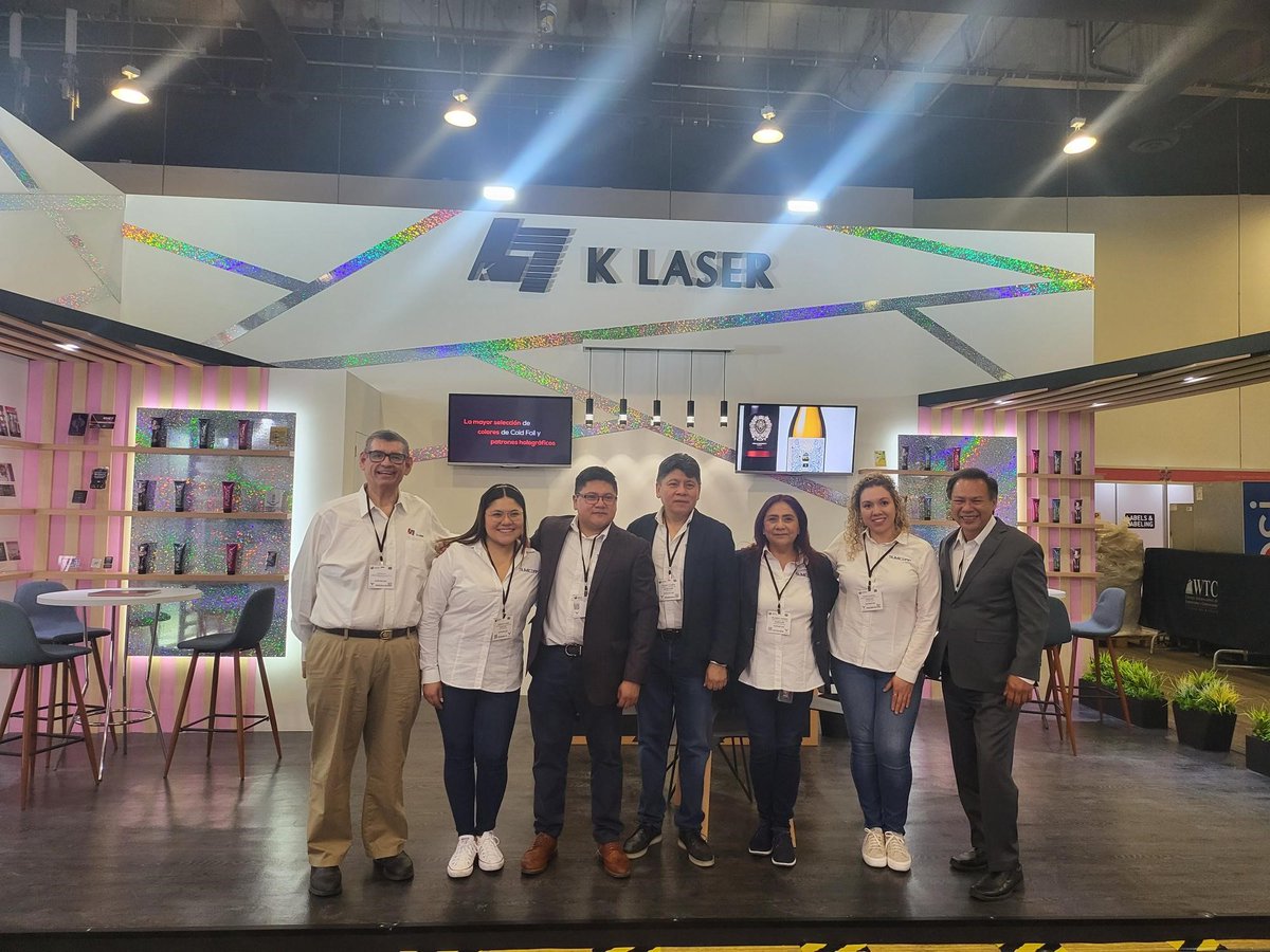 DoYouColdfoil's tweet photo. @Labelexpo Mexico. Day 1. Stop by booth B25 to ask us all the #coldfoil questions. https://t.co/7n3P0PNXB8