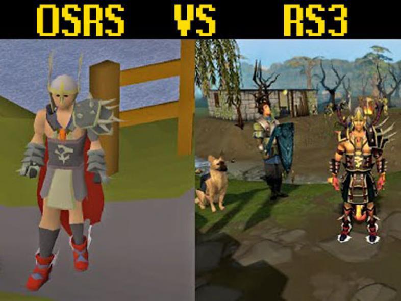 CrossFireX on X: RS3 vs OSRS (NO TOXICITY!) #runescape Genuine thoughts:  Which game do you guys like more and why?  / X