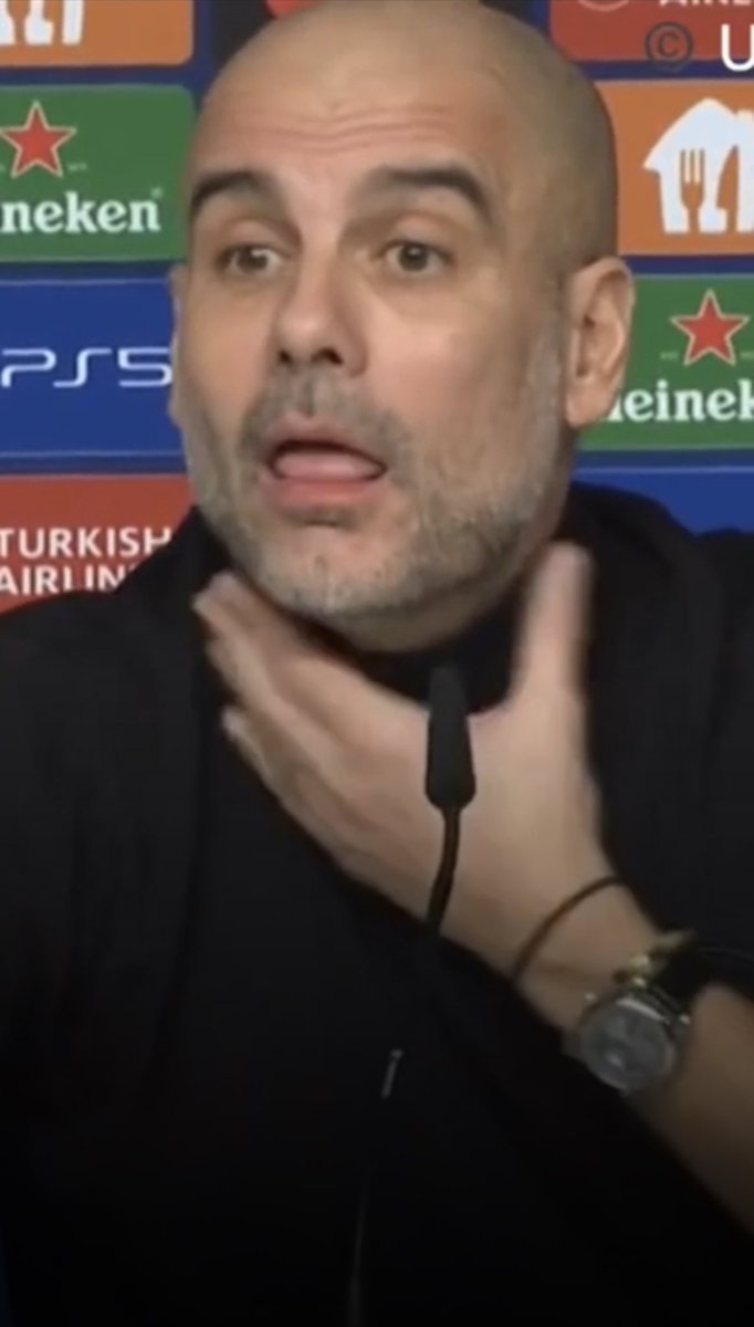 SJaraffe's tweet photo. Pep really describing Arsenal’s season #MCIARS #EPL https://t.co/S4P1jfz2pa