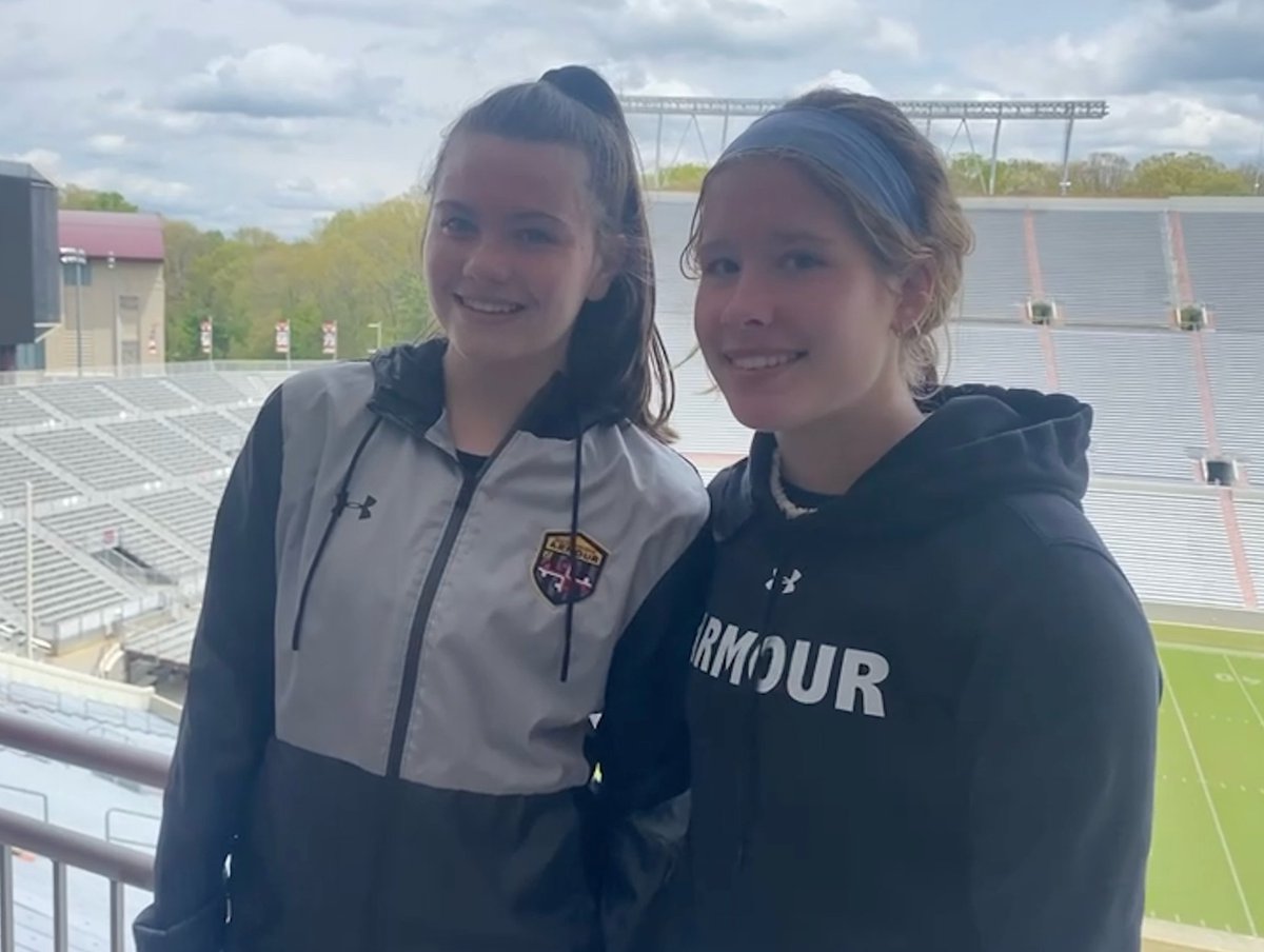 Thank you  @coachchugger  @drewcopp & staff for a great  @HokiesWSoccer ID Camp. Had a great time training and touring with you and @AvaSkaggsSoccer
#BeautifulCampus