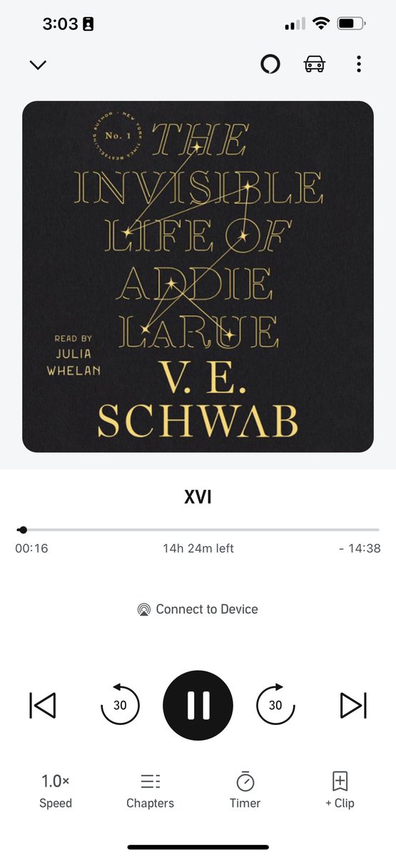 currently listening to this book