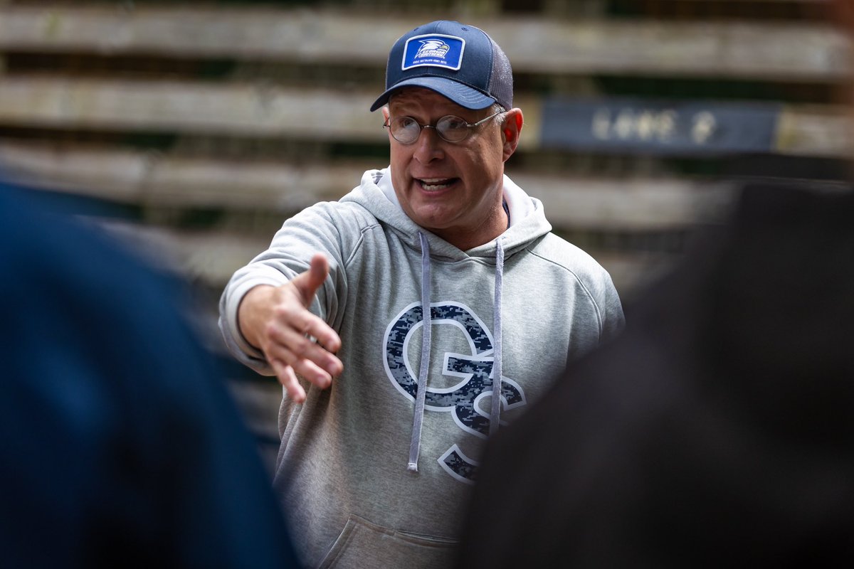 GSCoachHelton's tweet photo. Thank you, @sgtfriedel, for providing our staff with team bonding activities and educating us on ROTC and the many ways it benefits Georgia Southern and our students! #HailSouthern https://t.co/LP8rFKpoc2