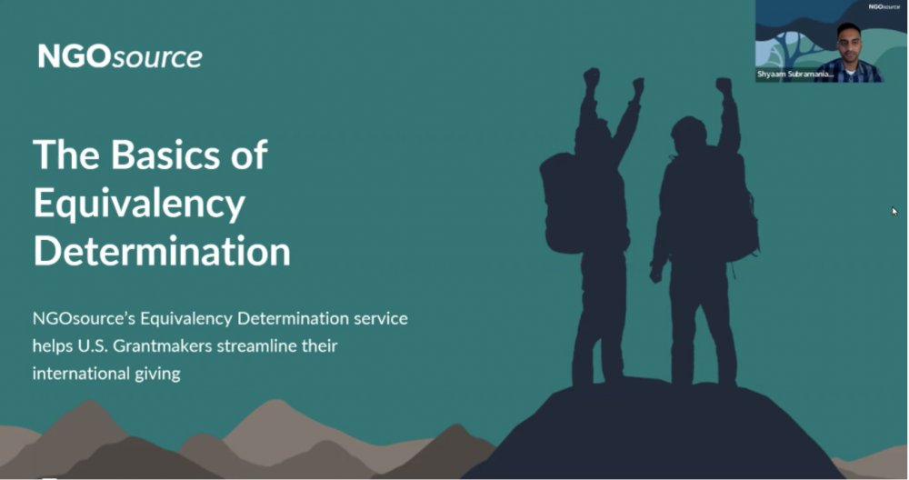 NGOsource's tweet image. #NGOsource senior counsel Shyaam Subramanian
recently delivered a webinar in collaboration with
@PEAKgrantmaking, explaining the basics of the #ED process.  

📺Watch the replay here: spr.ly/6004Op1gQ