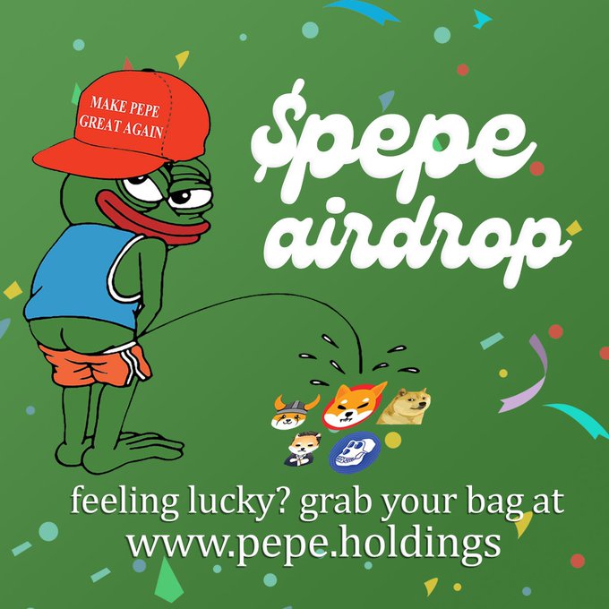 Pepecoiin_'s tweet image. We are starting the #Airdrop redistribution for our community!

Didn’t expect that right?

Check eligibility and claim $PEPE on the website:
🔗 pepes.holdings

$rug $genslr $pepe #pepecoin $wojak $alpha $doge $sui $aped $fade $kermit $arb $avax #nft #bitcoin #Ethereum