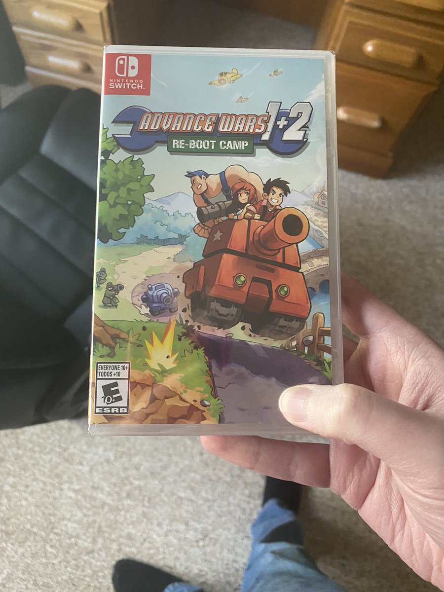 MasterKevin45's tweet photo. At long last it is finally here! Been waiting for Advance Wars to finally hit Switch and I can’t wait to dive in! #AdvanceWars https://t.co/uapMJyHJK2