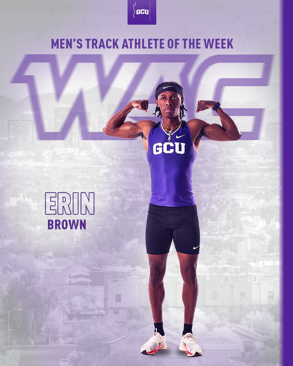 WAC weekly honors, a school record, and the top 400m time in the conference, its been a good week for The Spider #LopesUp