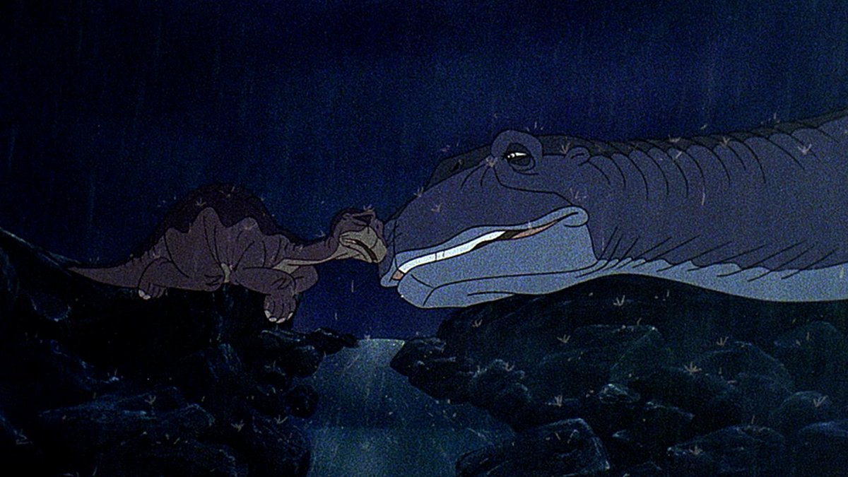 netflix's tweet image. 35 years later and an entire generation is still traumatized by this scene in The Land Before Time