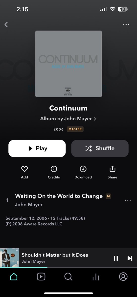 ztod23's tweet photo. Hey there @TIDAL I keep getting this bug when I listen to an artist then go back to listen again and I get a tap to refresh error but it doesn’t refresh. Or only one song from the album shows up? Not sure what problem is here? https://t.co/g1QFHf4k5U