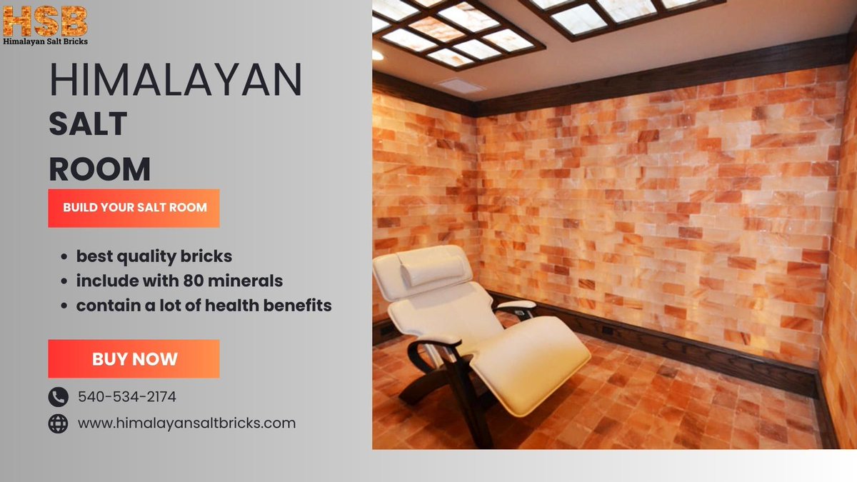UsSaltbricks's tweet image. build your salt room salt tiles by using our pure Himalayan salt tiles and salt bricks.

contact us
sales@himalayansaltbricks.com
(540) -534-2174

#himalayansalt #homedecor #RoomDecor #COD_Plunder_Sweepstakes #MCIARS #protectveteranshealthcare  #HonkaiStarRail