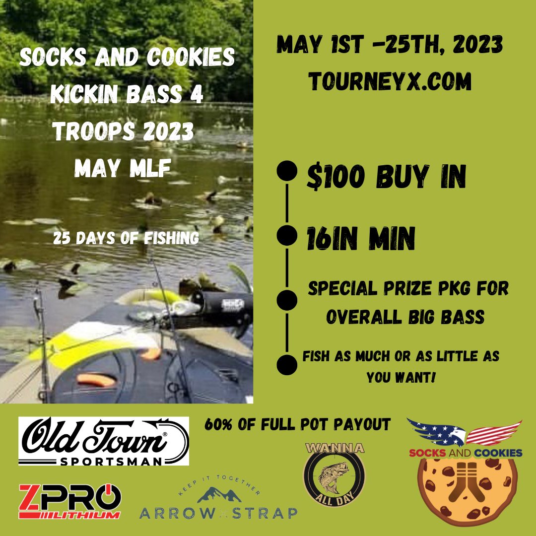 SocksandCookies's tweet photo. It's time to get signed up. First ever MLF event! #socksandcookies #kickinbass4troops #kayakbassfishing #kayakangler https://t.co/9GXnBpkALT