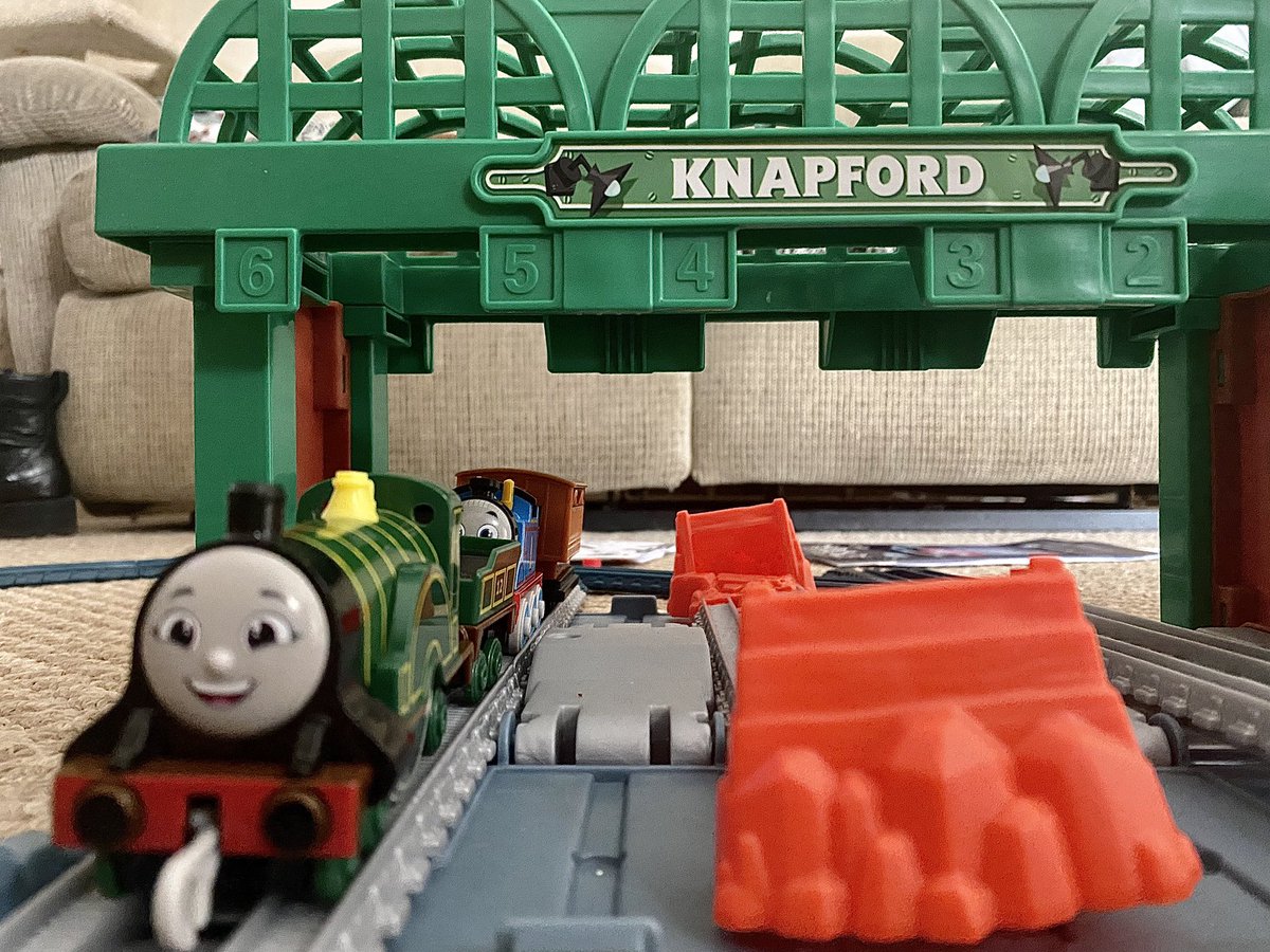 AshleyDeMoss6's tweet photo. Woah Emily! Youβre so fast! Thomas laughed. #ThomasAndFriends #AllEnginesGo #PushAlong https://t.co/VEmPKpotY1