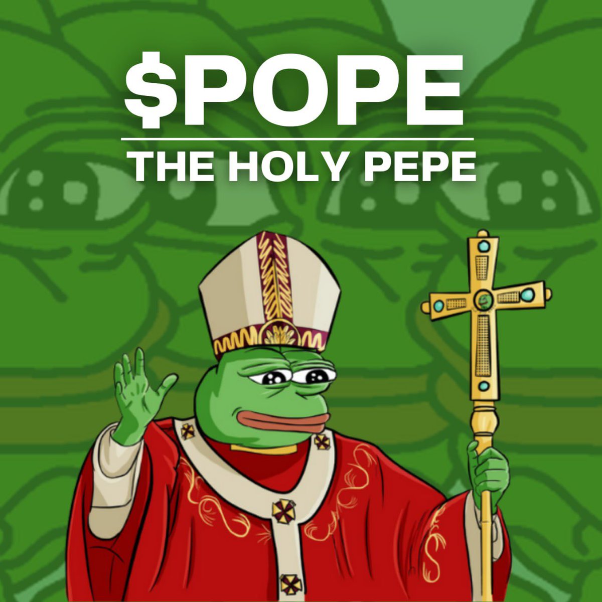 $POPE | THE HOLY PEPE | ETH tweet media