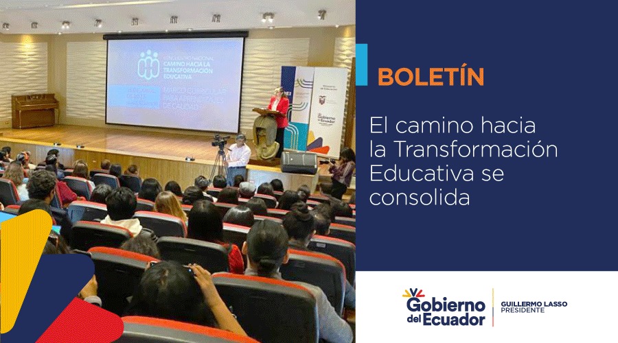 Educacion_Ec's tweet photo. [BOLETÍN] Con la participación de la comunidad educativa se realizó el II Encuentro Nacional Camino hacia la Transformación Educativa "Marco Curricular para Aprendizajes de Calidad", para reflexionar sobre la necesidad de la #TransformaciónEducativaEc. ➡️ https://t.co/jEjZystac8 https://t.co/L3DRuYP4iA
