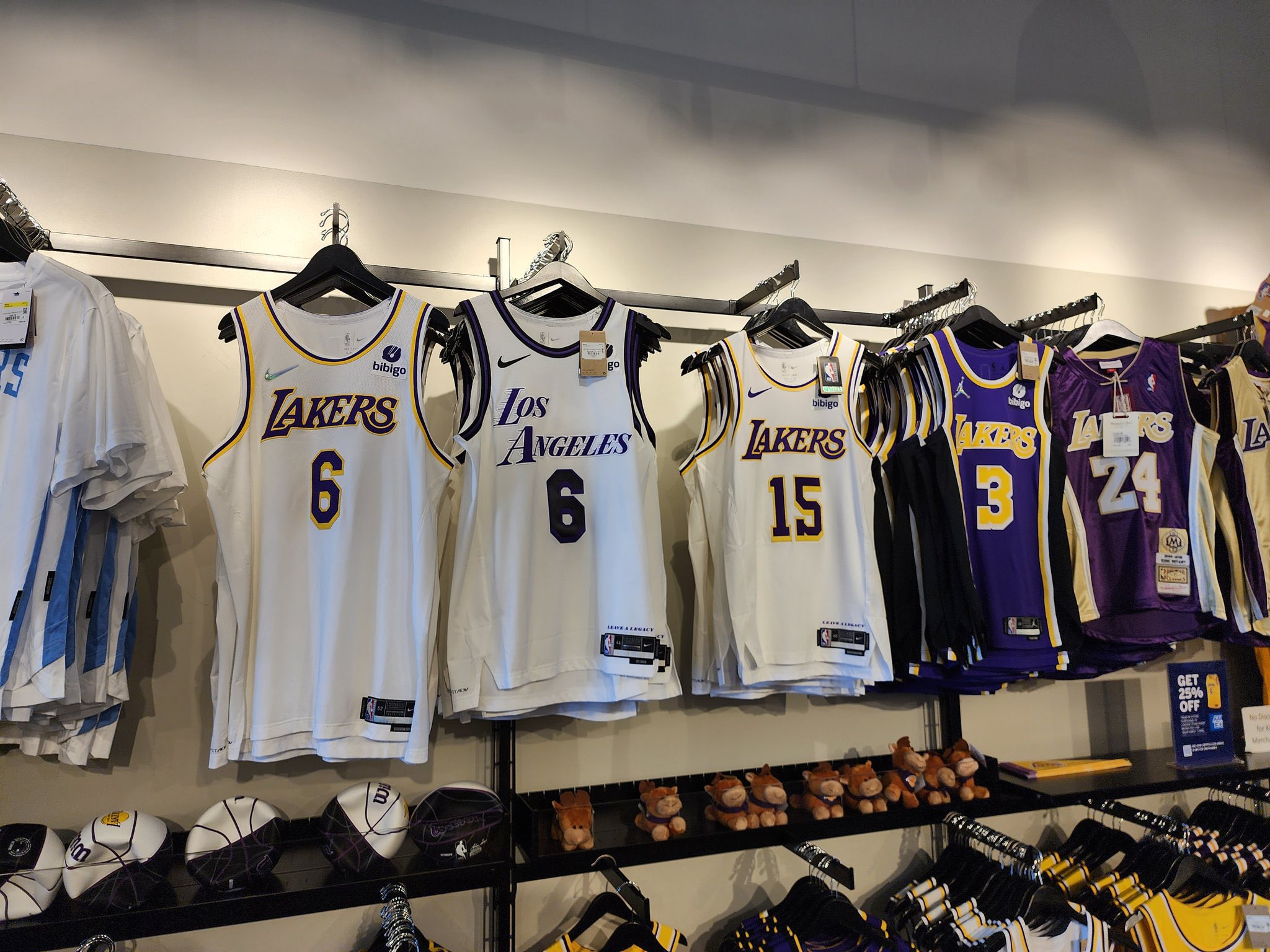 LakeShowYo on X: The Lakers team store finally has Austin Reaves