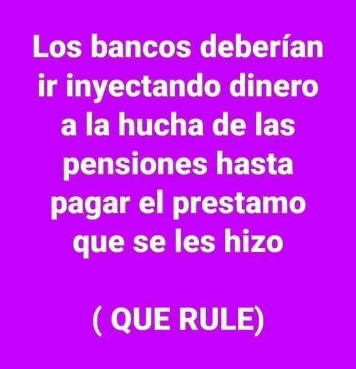 Bancos, que no nos olvidamos....