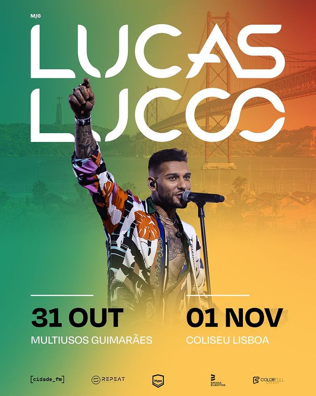 nacaollucco's tweet photo. A Hype Produções comunicou através das redes sociais o re-agendamento e marcação de novas datas na Tour Europeia do nosso cantor @lucaslucco os concertos que estavam previstos em Portugal nos dias 28 e 29 de Abril tiveram que ser adiados.
#LucasLucco #Lucco #Sertanejo #Portugal https://t.co/a1JyGPnA0Y