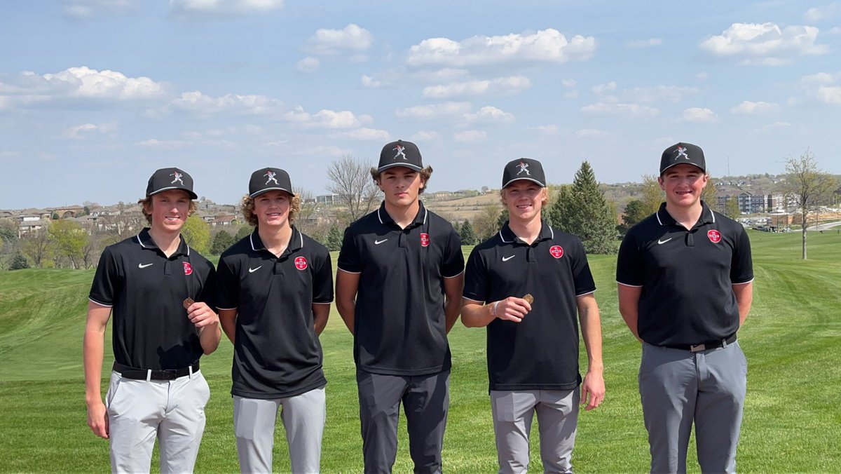The Knights finish the day 5th at the Elkhorn Invite! 

Jake Goertz shoots a 70 (-2) to win medalist honors. 🥇 

Ben Harris was 15th overall shooting an 82. 🏅 

<a href="/MtMichaelAD/">MM Sports&Activities</a> <a href="/Mount_Michael/">Mount Michael</a>