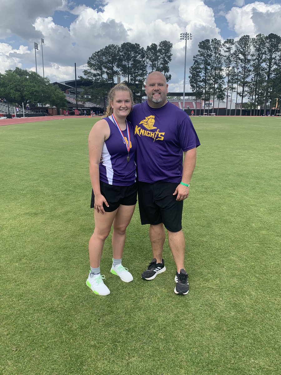 State Bound- 1st place Region 2-3A
New PR 123’
New school record
Not a bad day.