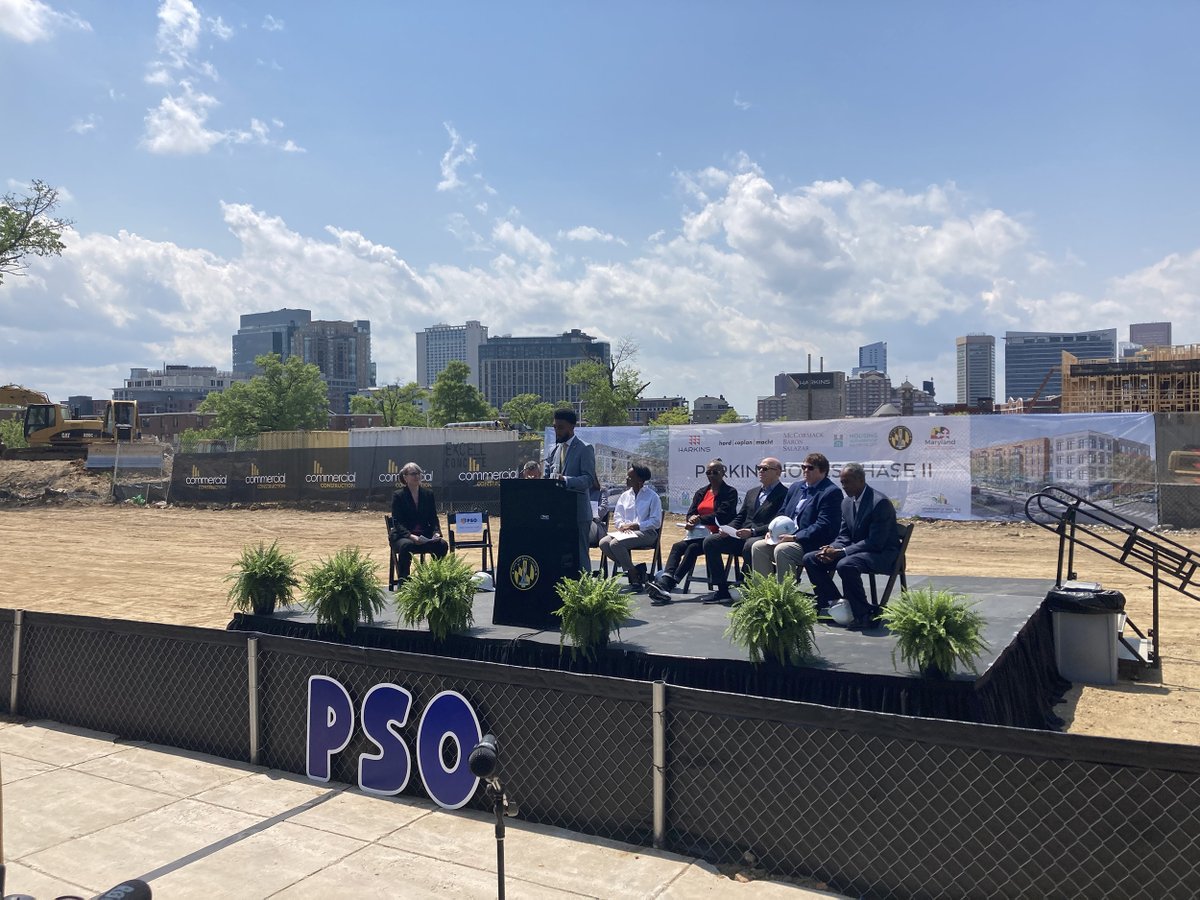 PSOBaltimore's tweet photo. It was an exciting day for the future of Perkins Homes as we gathered to celebrate the groundbreaking of Phase II! 

#perkins #groundbreaking #baltimore #psobaltimore #psotransformation https://t.co/AqSFBKADq9