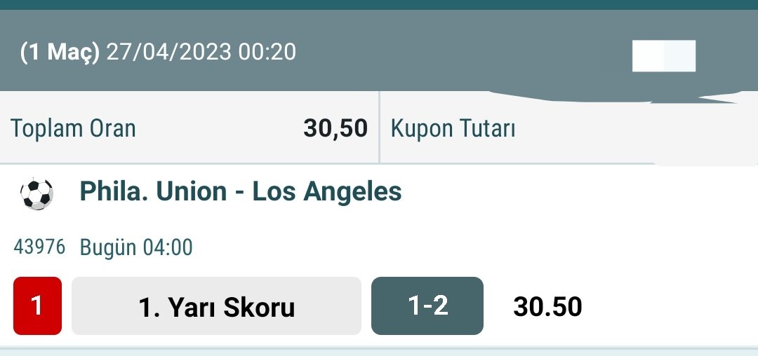 Concacaf Şampiyonlar Ligi 🏆
🕒 04:00
Tek maç 3 Tercih ilk Tercihimiz
2/1⭐⭐⭐
1/2⭐
İlk yarı Skoru 1-2 ⭐⭐⭐ 
⚽ 🥅 ☘️ Sabah bizi ne bekliyor uyandığımız zaman göreceğiz.