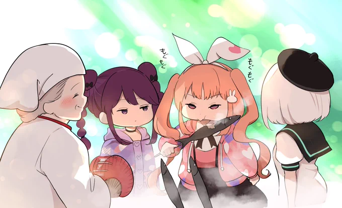 ハラジュク 無言の食べ歩き 