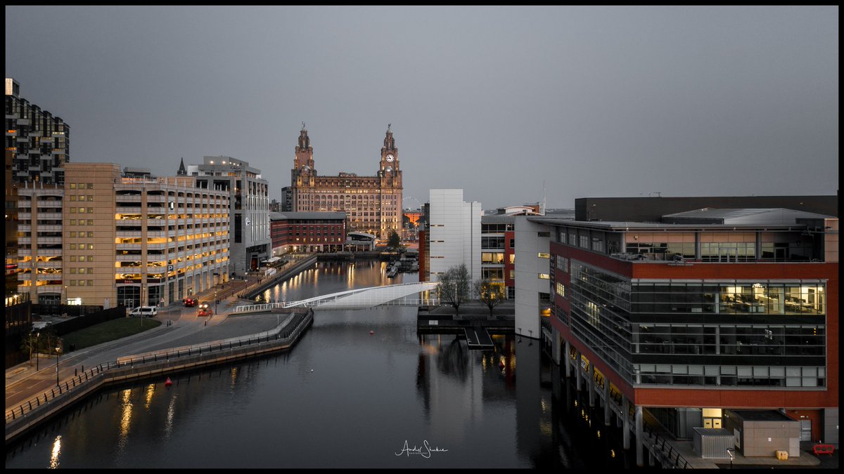AndyShukie's tweet photo. Liverpool, Prince's Dock #Liverpool #Eurovision2023 #liverpoolwaterfront #cruiseliverpool @CruiseLpool https://t.co/YEr6ZgWejK