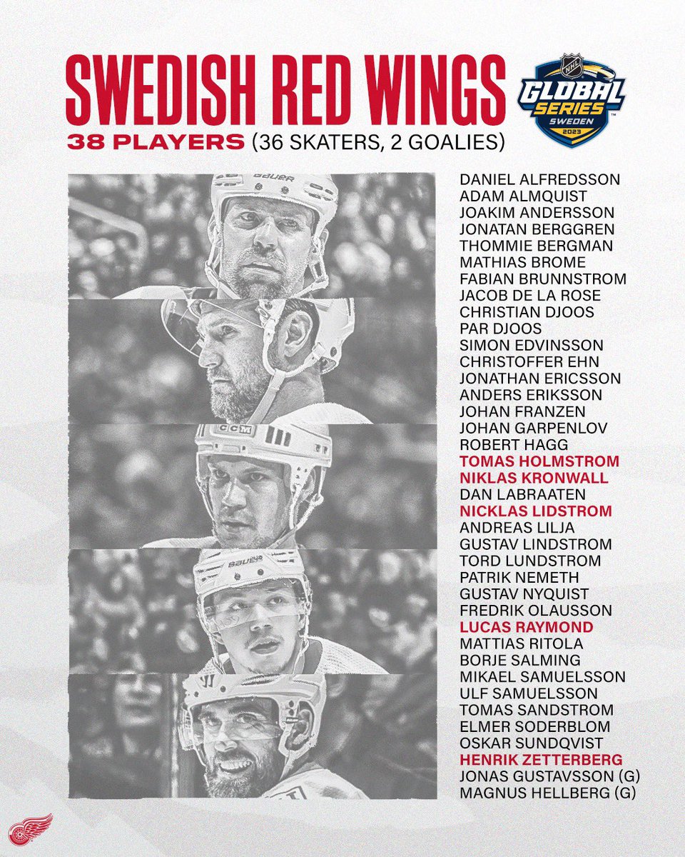 How Swede it is. 🇸🇪

#NHLGlobalSeries