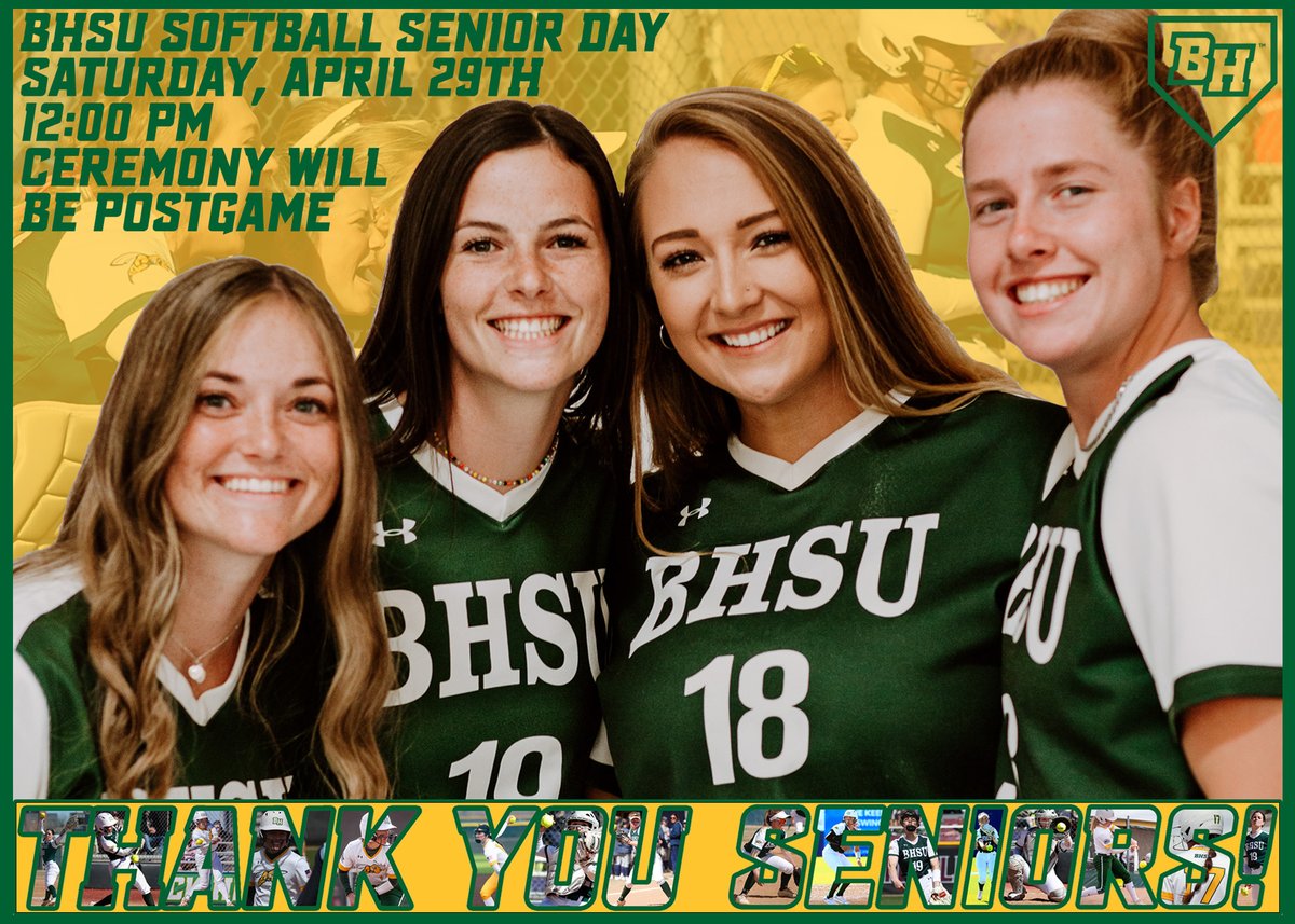 BHSUSB's tweet photo. This Saturday is our SENIOR DAY!

Please come out and show your support our four seniors as we take on UCCS at 12 p.m. and 2 p.m.! ☀

#ClimbTheHills x #GrowingTogether https://t.co/dXLFQAmv2Z