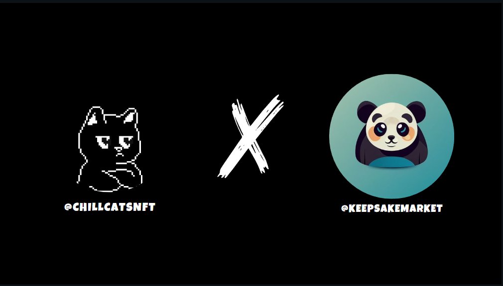KeepSakeMarket's tweet photo. Let's highlight the reasons why #keepsake is partnered with the talented team @ChillCatsNft!

🔓 Unlock exclusive access to upcoming phases with Chill Cats NFTs - the coolest cats in the blockchain world ! https://t.co/WIQYTKi319