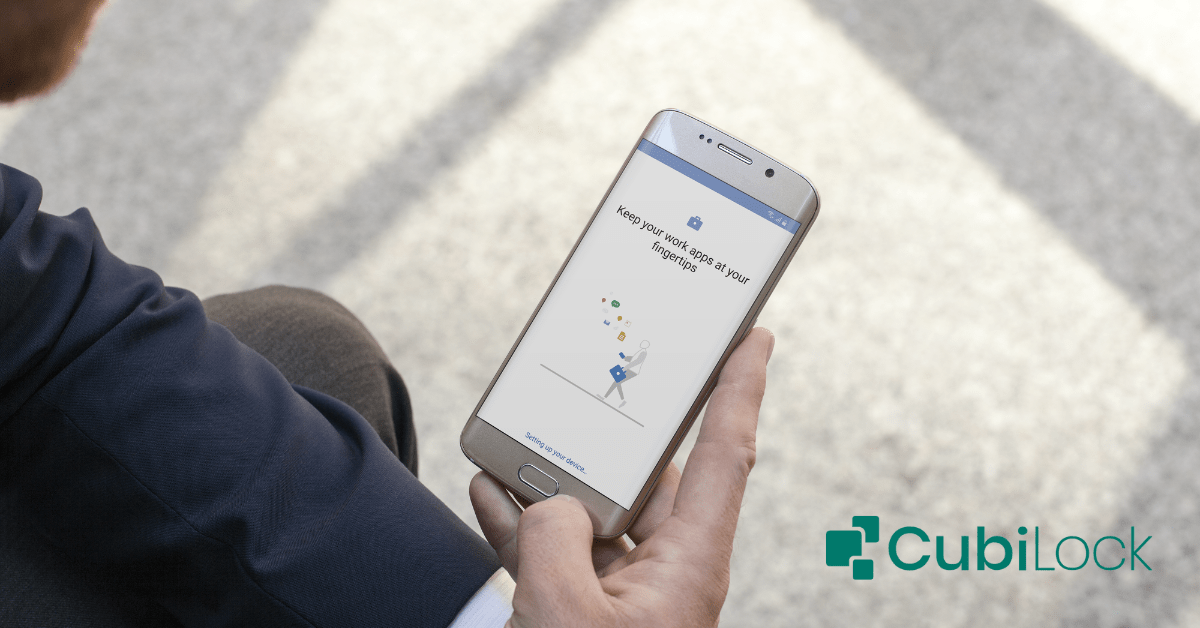 CubiLock's tweet photo. Keep #personal and company #data separate automatically by leveraging CubiLock for #BYOD.
Ensure #security and #productivity for employees/staff who use their personalized devices for work!
https://t.co/VkZcVlAcBd
#bringyourowndevice #EMM #enterprise #Android #CubiLock https://t.co/Wzle3IfwPW