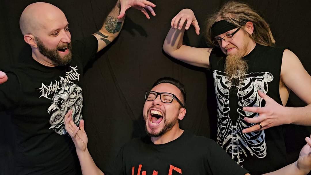 DebilityBand's tweet photo. #metal #deathmetal #bandphoto #trio https://t.co/06tHhXDF4i