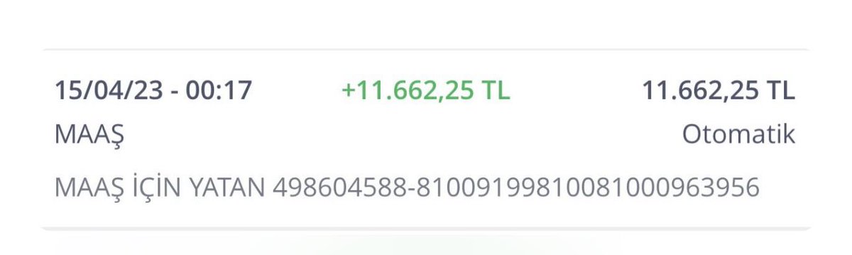 Öğretmen arkadaşımıza yatan maaş!
Biraz şerefiniz var ise bunu da yayınlarsınız haber kanalları!