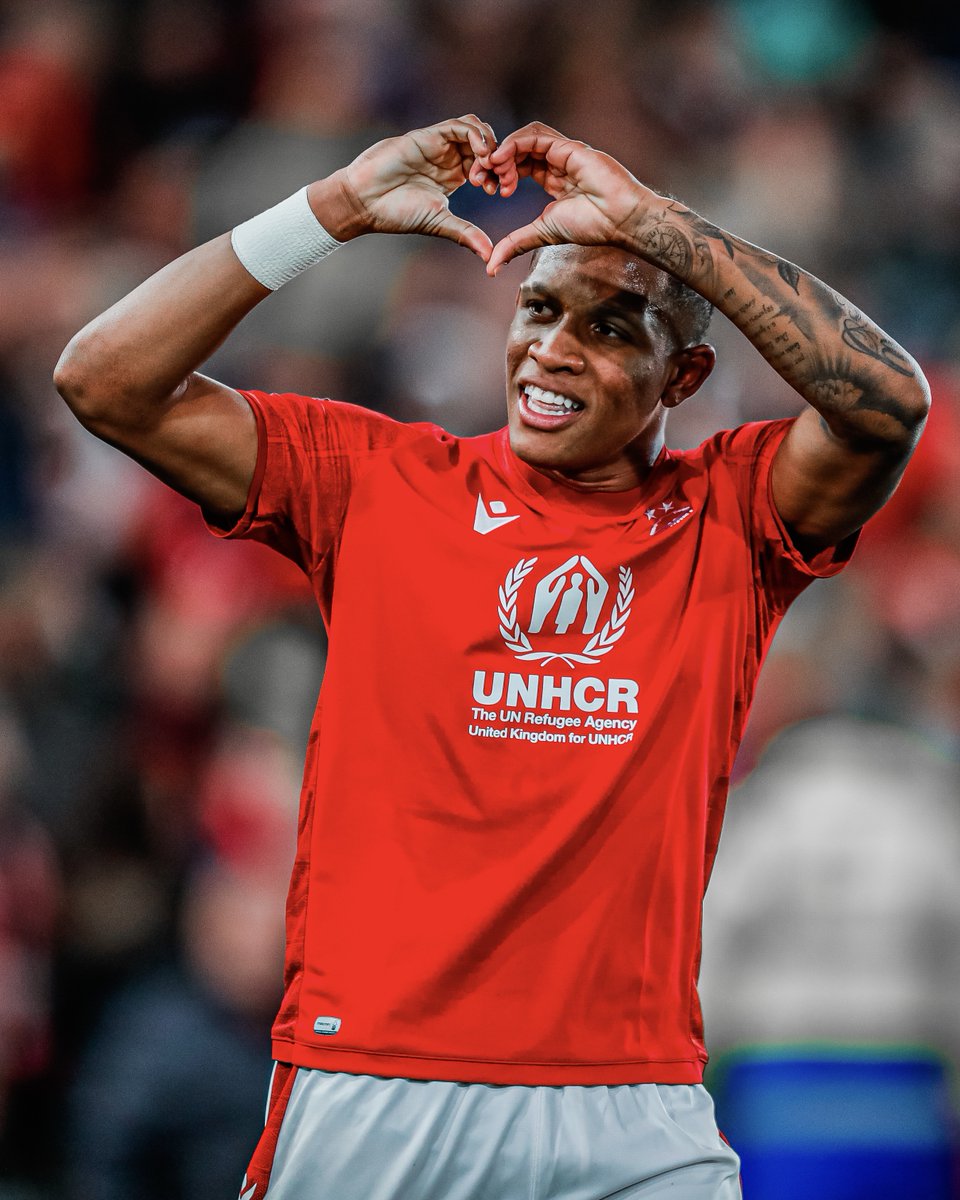 NFFC's tweet photo. The City Ground loves you too, @Daniillo_5 🫶 https://t.co/bWhiw2nfSs