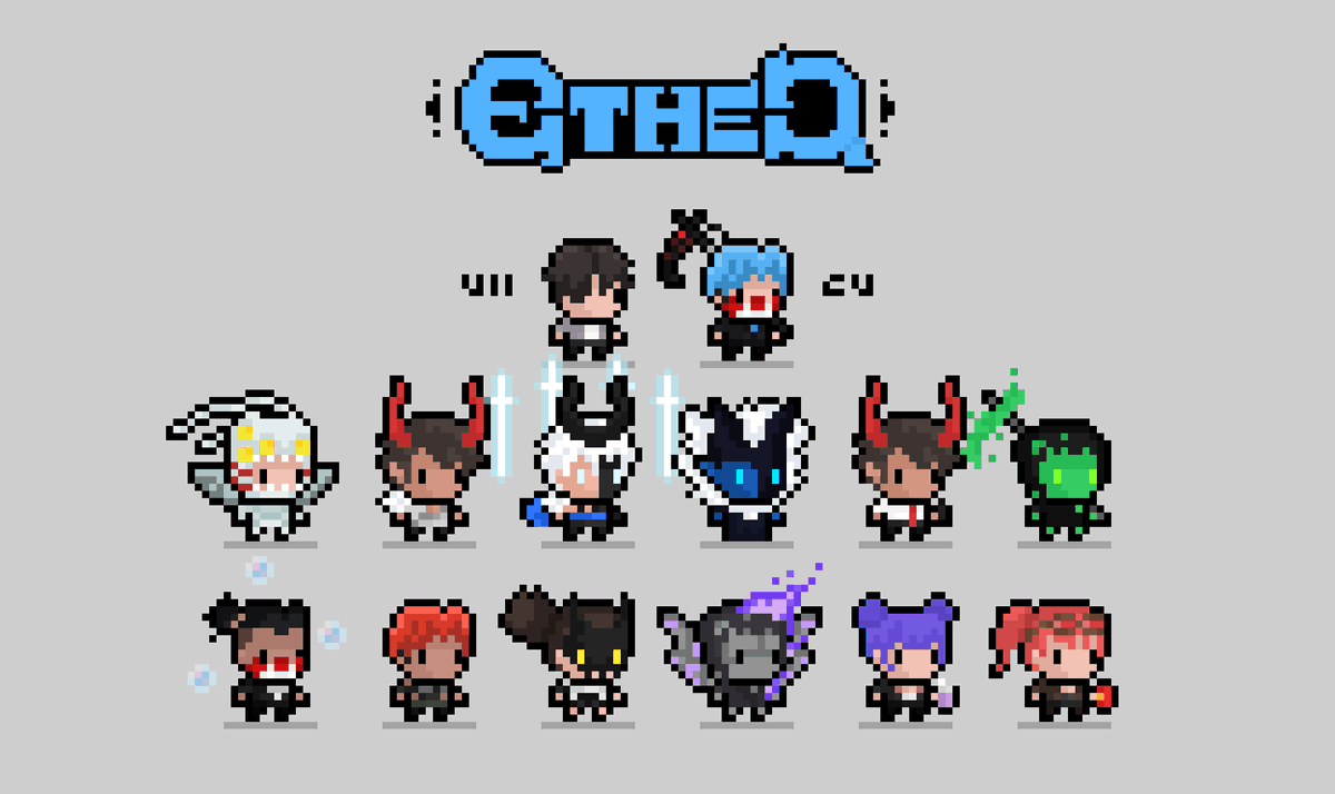 ROKU_nft's tweet photo. 8-BIT @ETHER WITH VII AND CV AT THE TOP 💥

@visionofviii @CValley_ @SpiritEther #ETHER https://t.co/xUSuo2YlXo