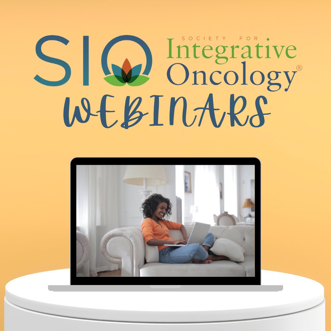 Integrativeonc's tweet photo. Missed our last webinar? As an SIO member, you can log into your profile to watch the recording here: https://t.co/ViikUIxrm8
Interested in our webinar recordings but not an SIO member yet? #JoinSIO: https://t.co/OwHQpDyVAC
#integrativeonc https://t.co/PzU6BIBIlo