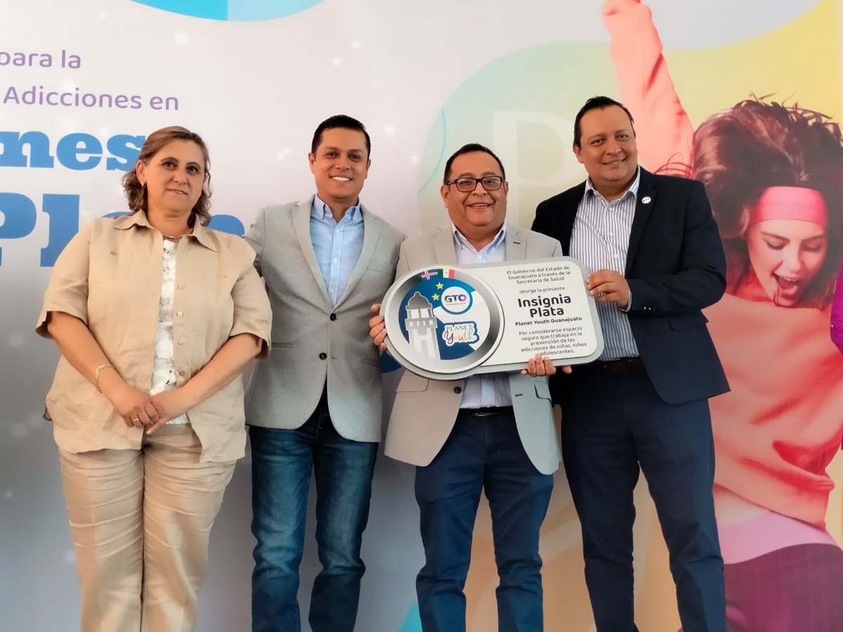 educaciongente's tweet photo. Se llevó acabo el 2do. Foro para la Prevención de Adicciones en Jóvenes #PlanetYouth en el municipio de Salvatierra.
El #ITESS del mismo municipio recibe Insignia Plata. https://t.co/IlVenlJT1n