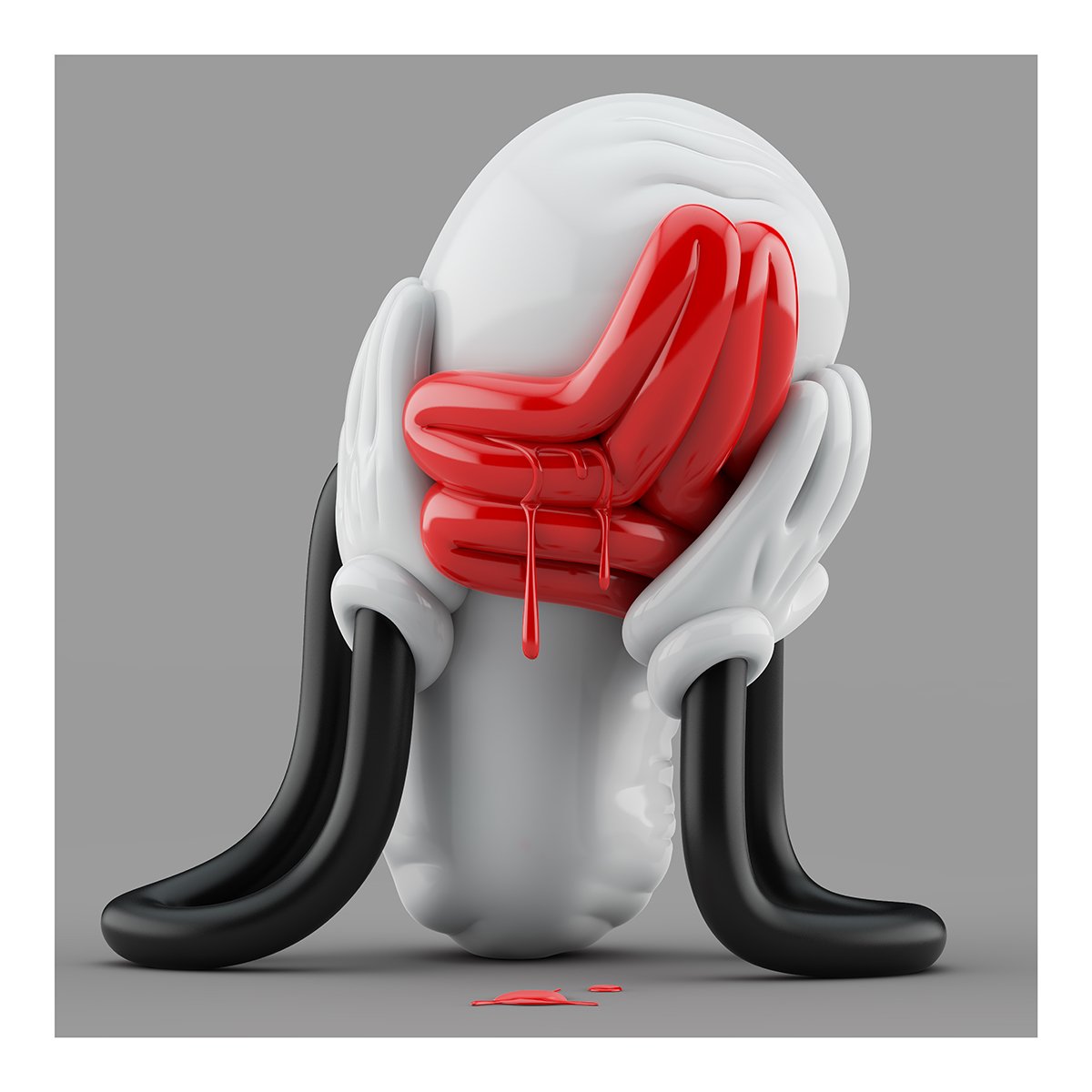 MarkGmehling's tweet photo. A character that did not make it into my upcoming Deprimates collection dropping may 5th 9pm cet... (just for entertainment) #deprimates #ftn #markgmehling #nftart https://t.co/dhbf1LDk2q