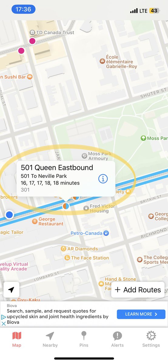 JC_Toronto_Scot's tweet photo. Nothing for 16 mins then 5 within 2 mins. Something in this system is super broken folk. @TTChelps https://t.co/VfTVvYJFTl