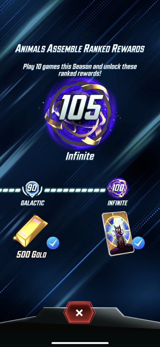 Klypze's tweet photo. Finally hit Infinite with an original deck 🙌🏽 

Been using most of these cards for like half a year now, but only recently got Black Panther to make it work right

#MarvelSnap #marvelsnapdecks https://t.co/eRWRrAn4AF