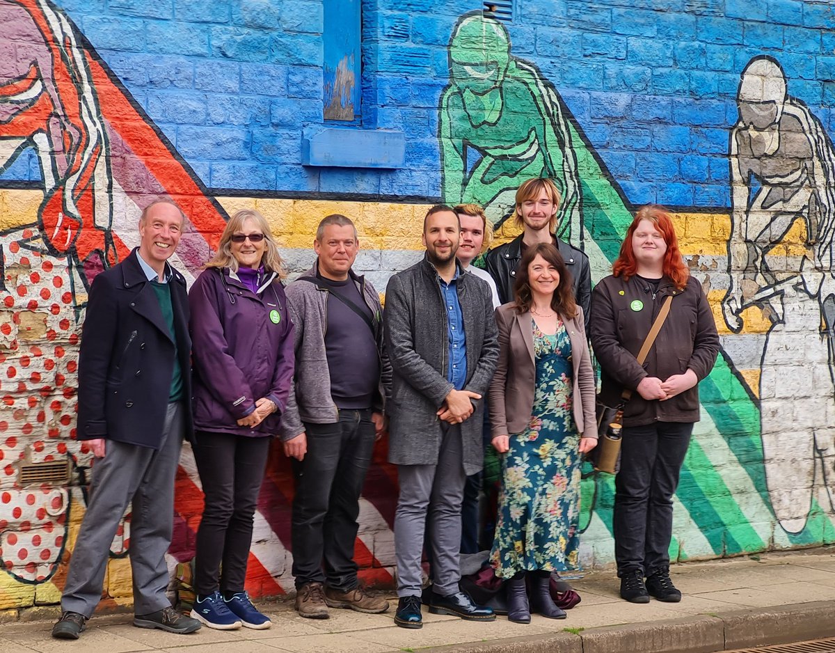 Thank you <a href="/ZackPolanski/">Zack Polanski</a> for your time and positive energy 💚 <a href="/SheffieldGreens/">Sheffield Green Party</a> loved having you in Sheffield to support our campaign to get more Greens elected 💚