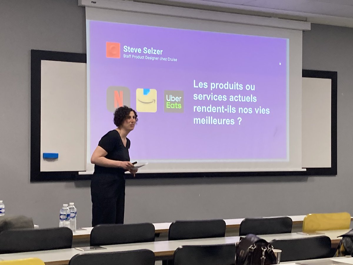 IXDALyon's tweet image. « Les produits ou services actuels rendent-ils nos vies meilleures ? »