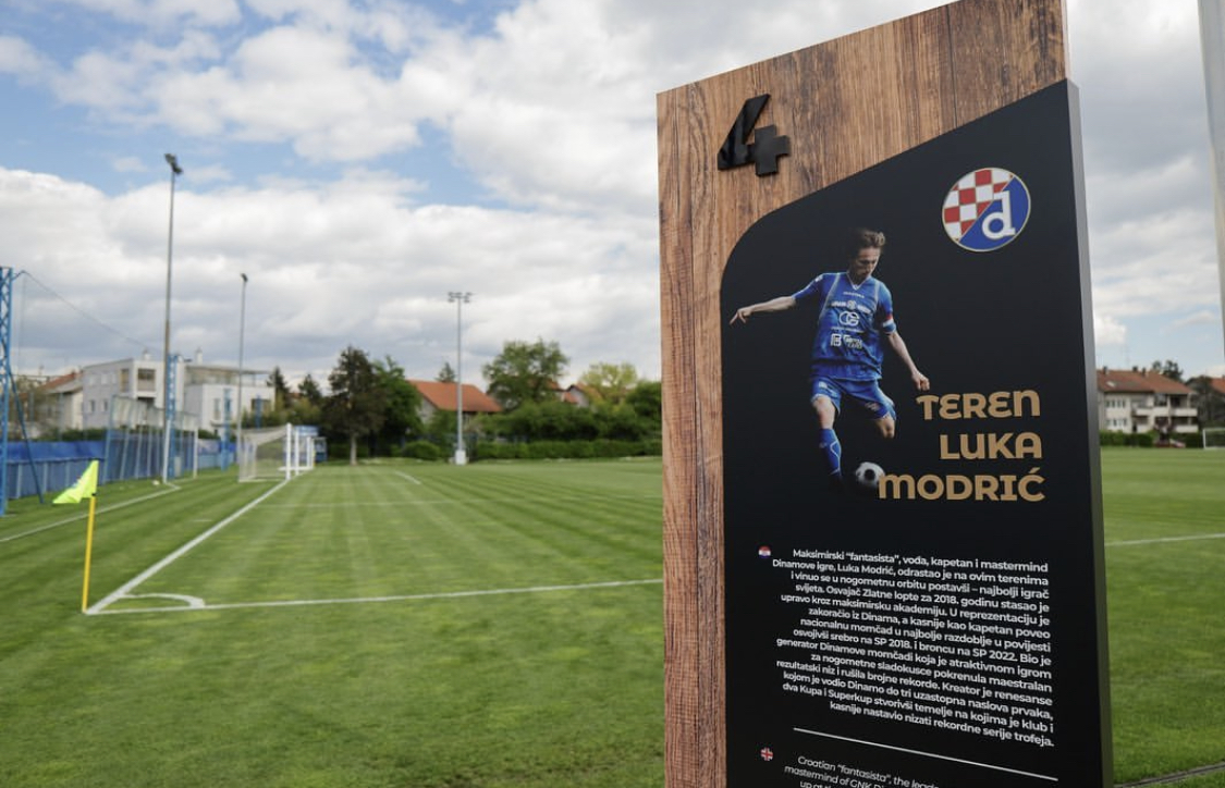 MadridXtra's tweet photo. 🙌🇭🇷 Dinamo Zagreb’s training pitch is now officially called “Luka Modrić”. https://t.co/yLqs88Xzm8